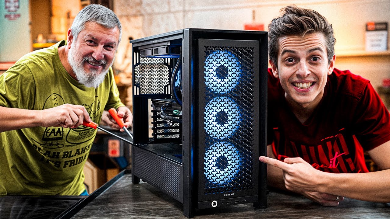 LEANDRO TORNEIRO MONTOU SEU NOVO COMPUTADOR