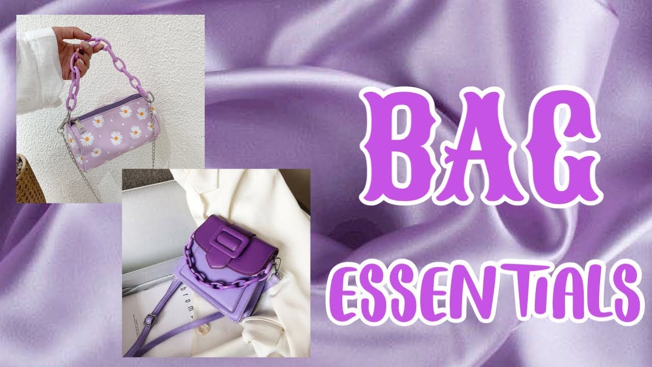 40+ Things You Need In Your Bag | Bag Essentials 2021