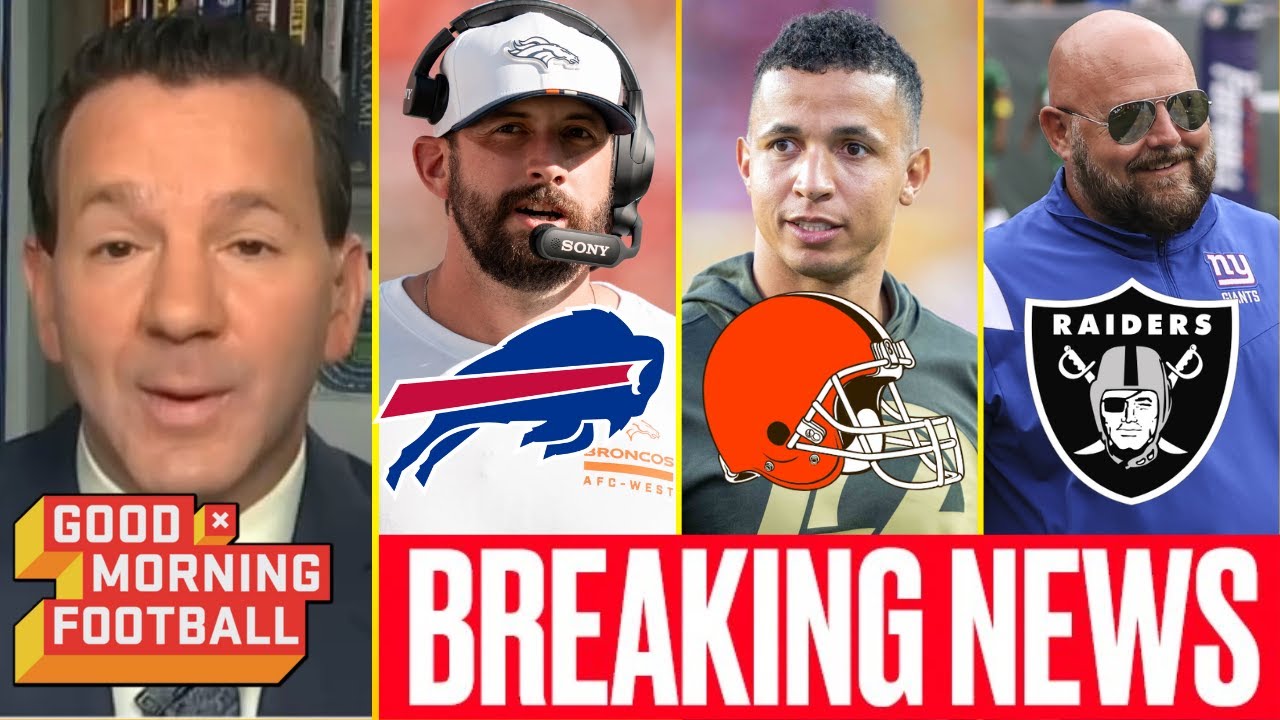 GMFB | Ian Rapoport UPDATES on NFL hc vacancies: Davis Webb to Bills? Nate Scheelhaase to Browns?