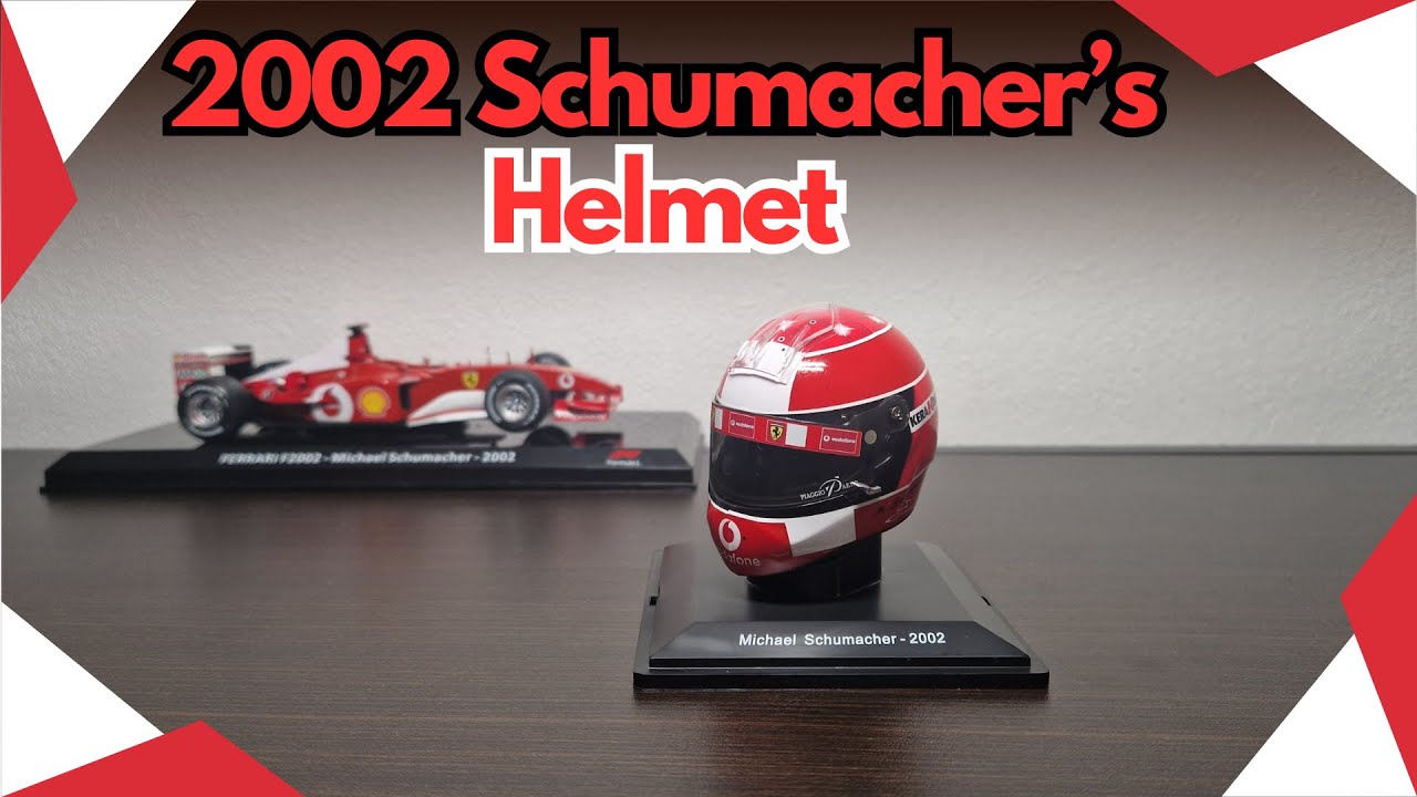 📦 Unboxing Schumacher 2002 Helmet 1:5 Scale Replica | F1 Collector’s Dream!