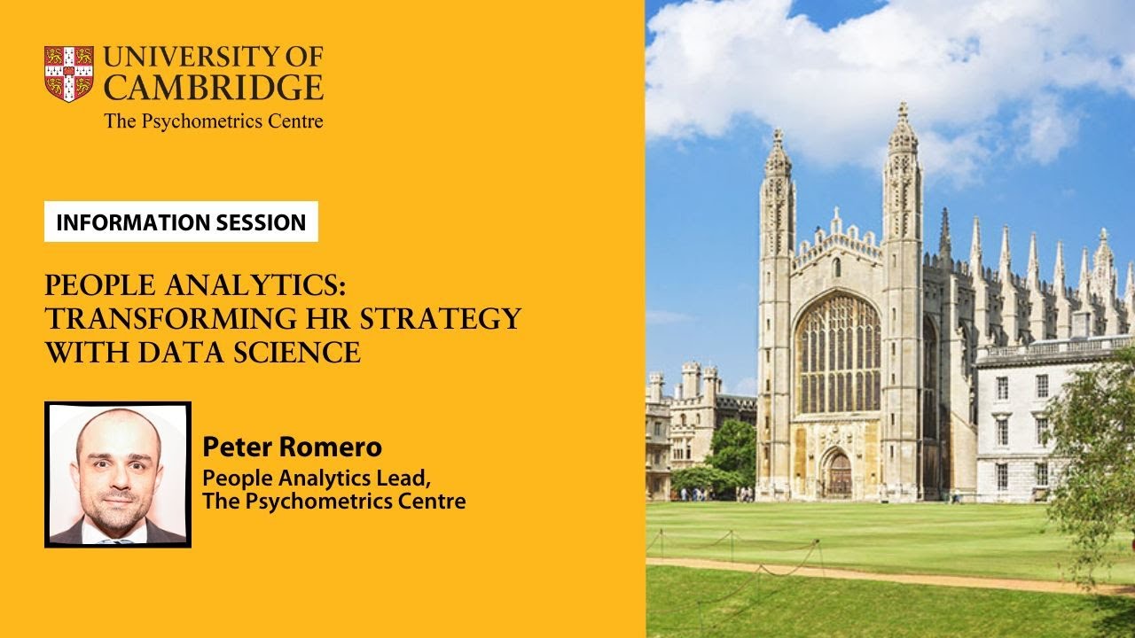 Information session on Cambridge Judge Business School’s People Analytics programme