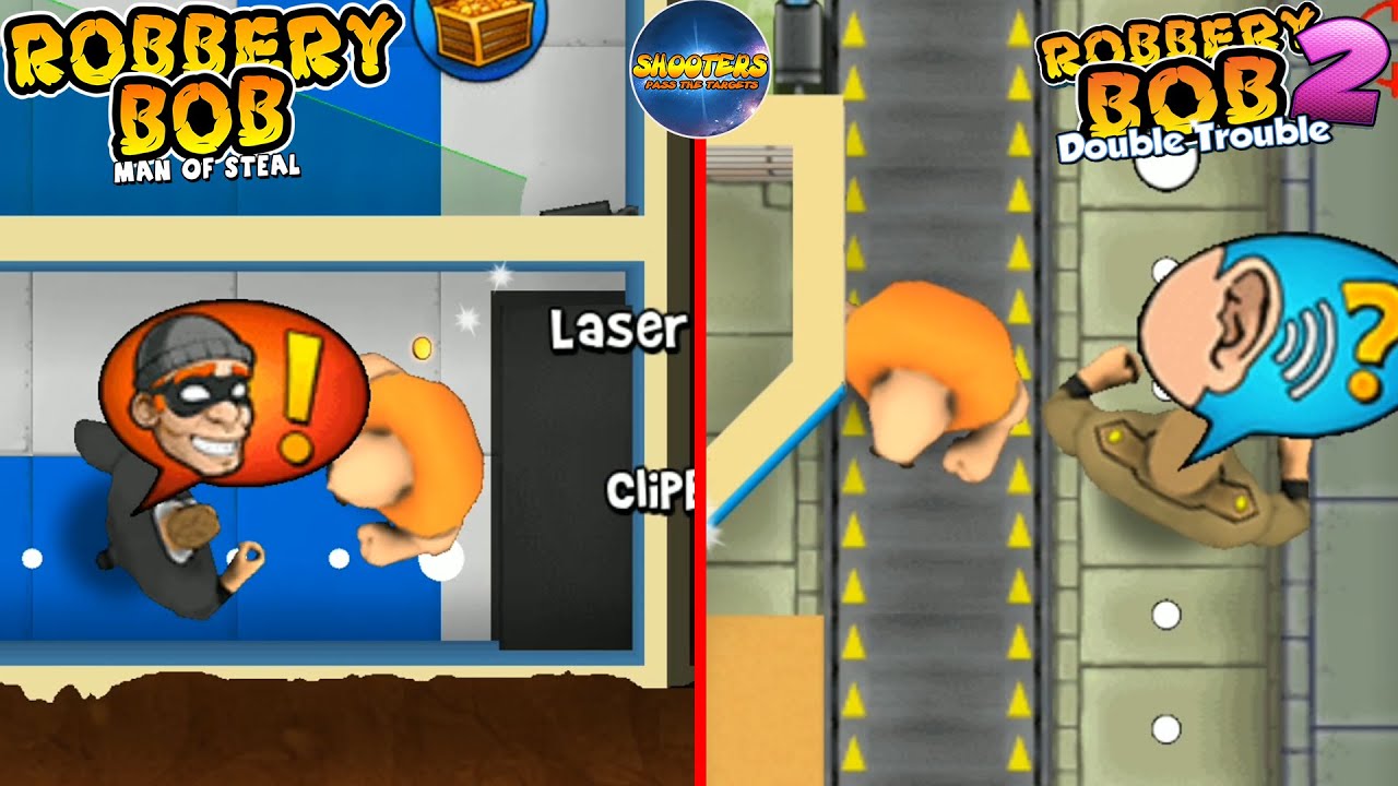 Robbery Bob 1 Vs Robbery Bob 2 - Biff Prison Bob 1 Vs Biff Prison Bob 2 #33
