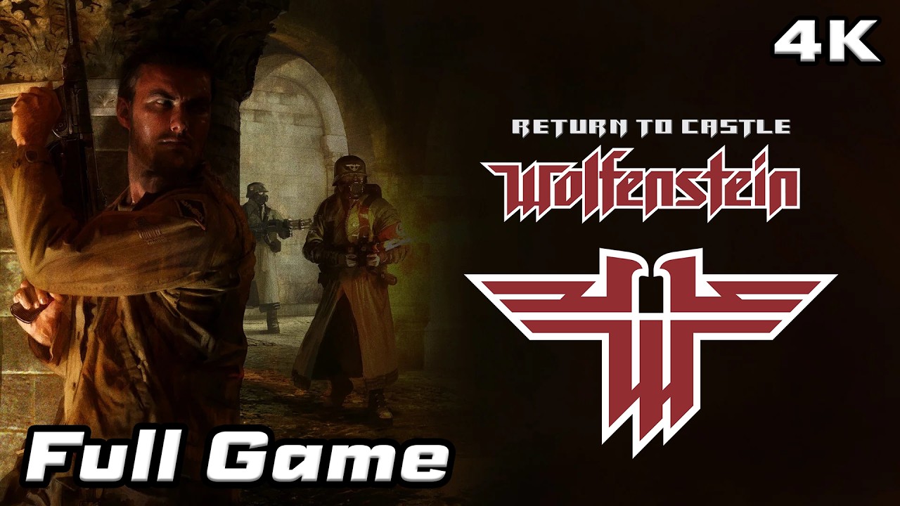 Return to Castle Wolfenstein | Full Game [4K]