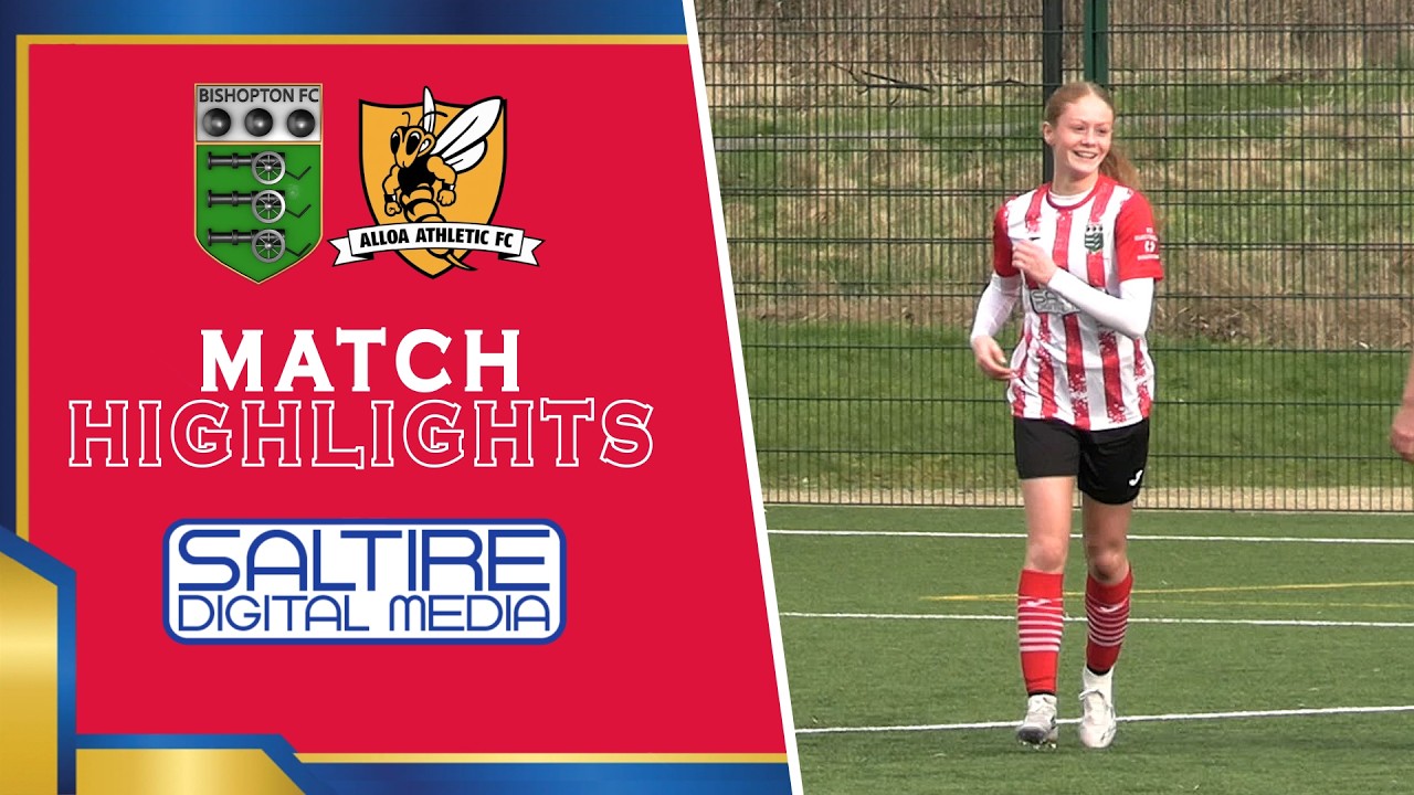 HIGHLIGHTS: Bishopton Ladies 8-0 Alloa Athletic - SWFL Central/West Match 11 - 22/02/26