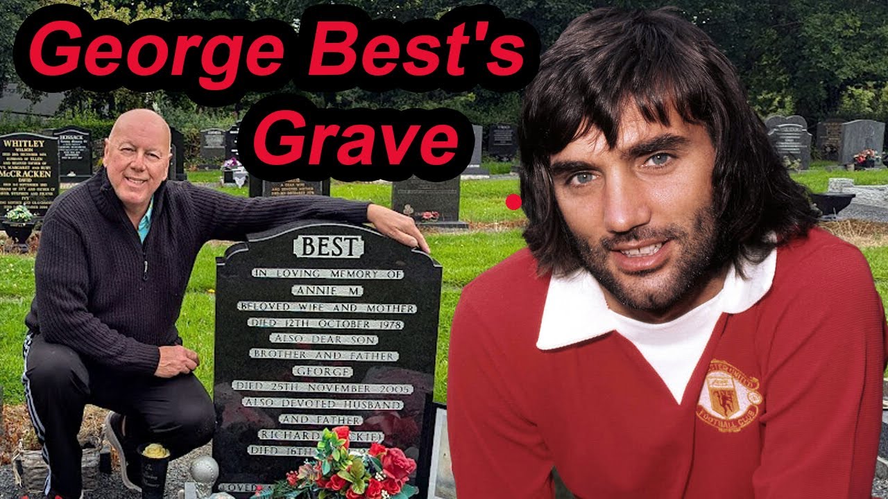 George Best's Grave in Belfast  Manchester United and represented Northern Ireland