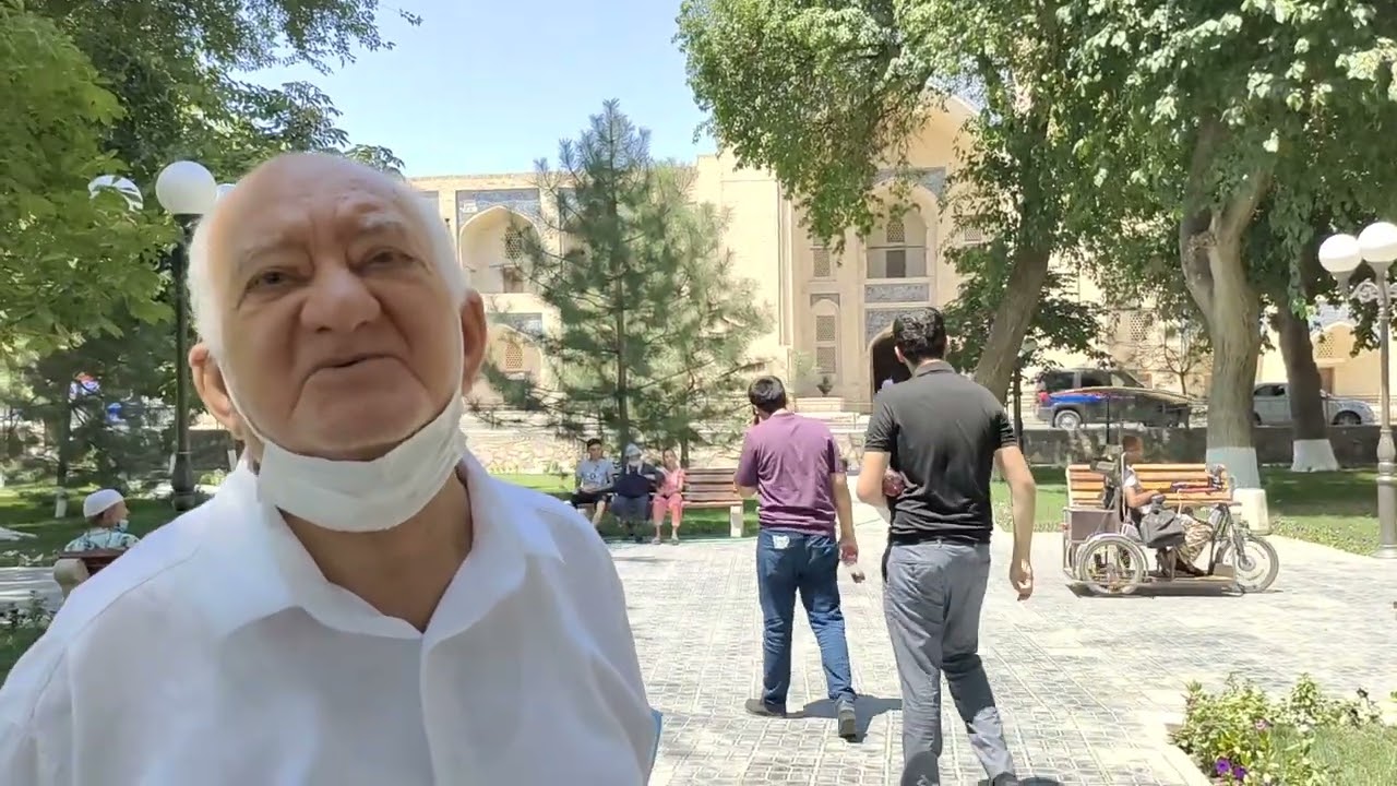 Özbekistan, Buhara Leb i Havuz meydanı, Medreseler ve Nasrettin Hoca anıtı...