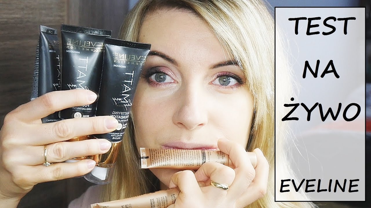 TEST NA ŻYWO EVELINE COSMETICS Podkład i pudry MATT MY DAY korektor MAGICAL PERFECTION │Semika