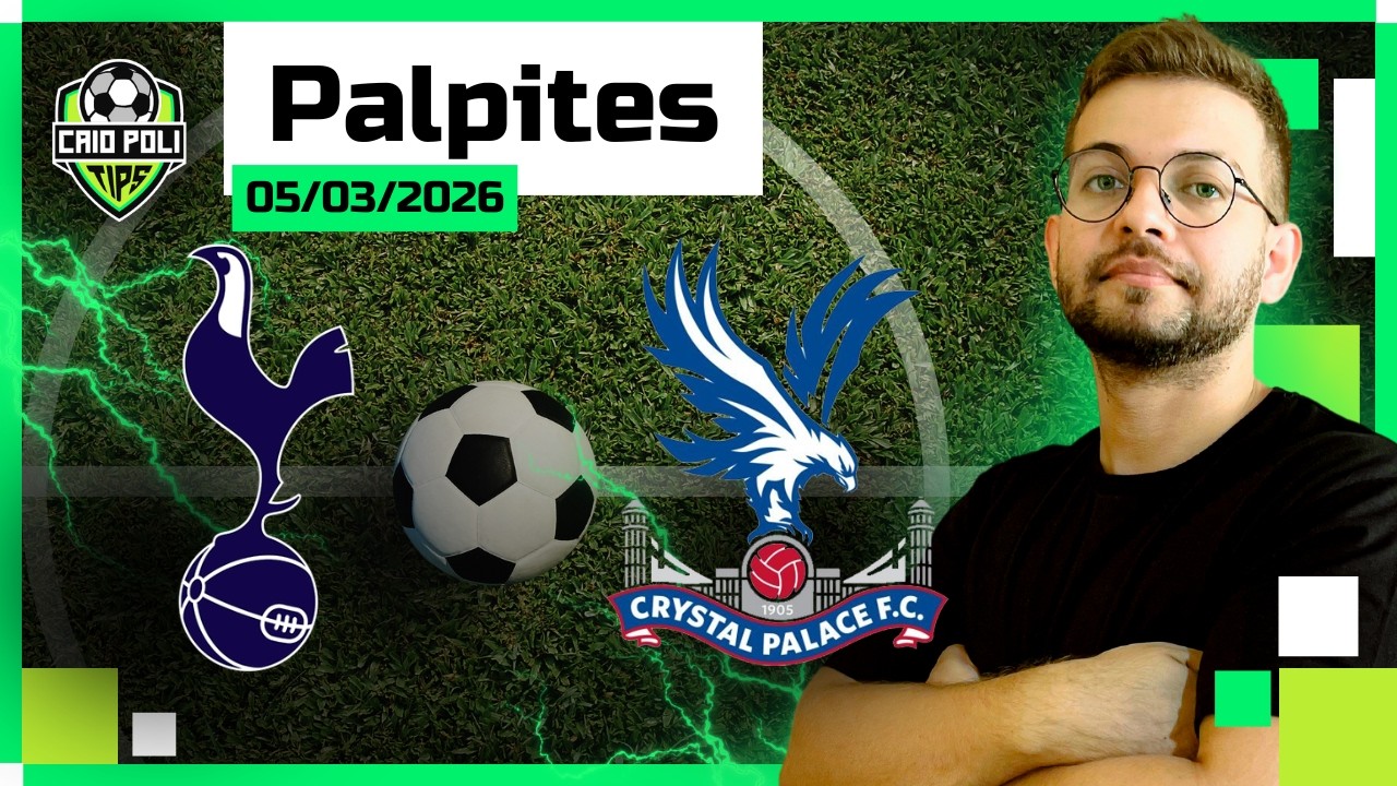 PALPITES E APOSTAS DE FUTEBOL PARA O DIA 05 03 2026 ( QUINTA ) + BILHETE PRONTO