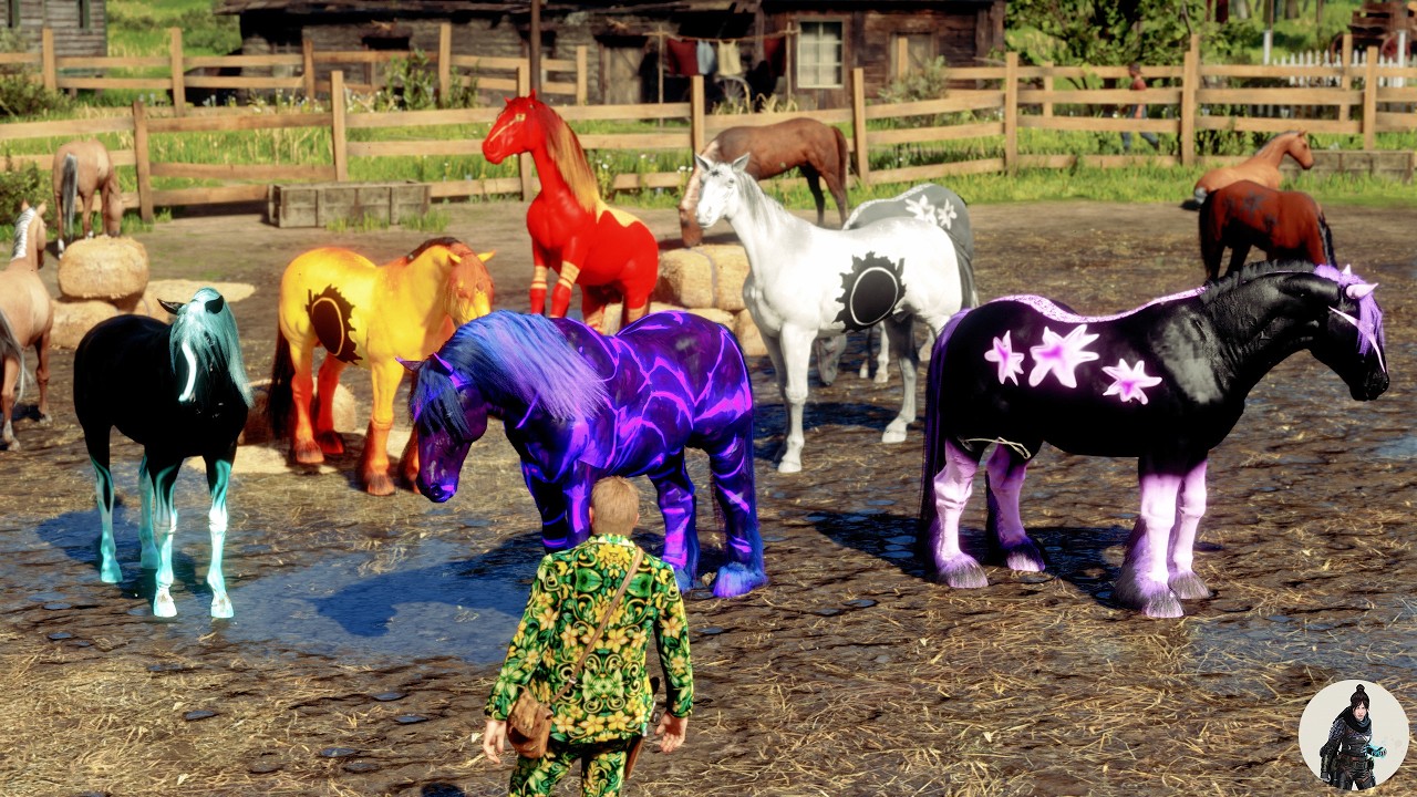 A Magical Ranch of Colors — Arthur Morgan Tames Dozens of Beautiful Horses at Emerald Ranch!