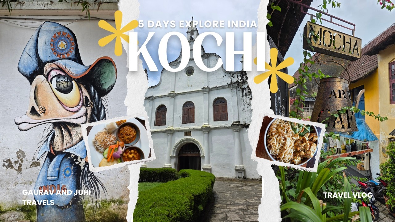 Kochi Travel Vlog | 5 Days Exploring Fort Kochi, Jew Town & Kerala Food