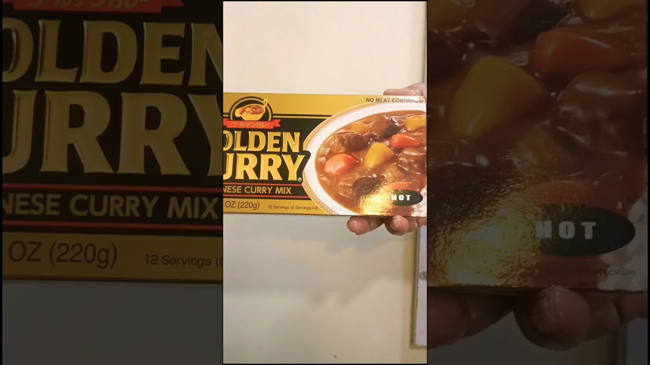 Mouth watering Japanese Golden curry #golden curry #japanese #food #Japan