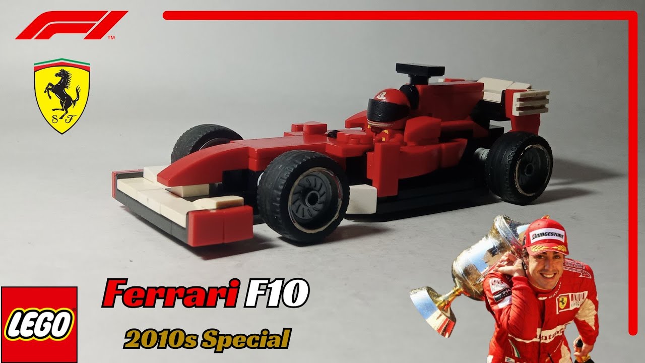 Lego Ferrari F10 (2010s Special)  || #lego #f1