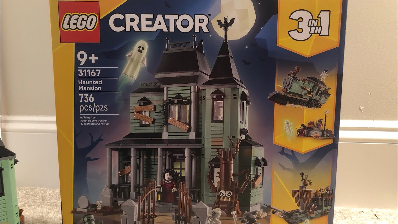 Lego Set review 31167 haunted mansion