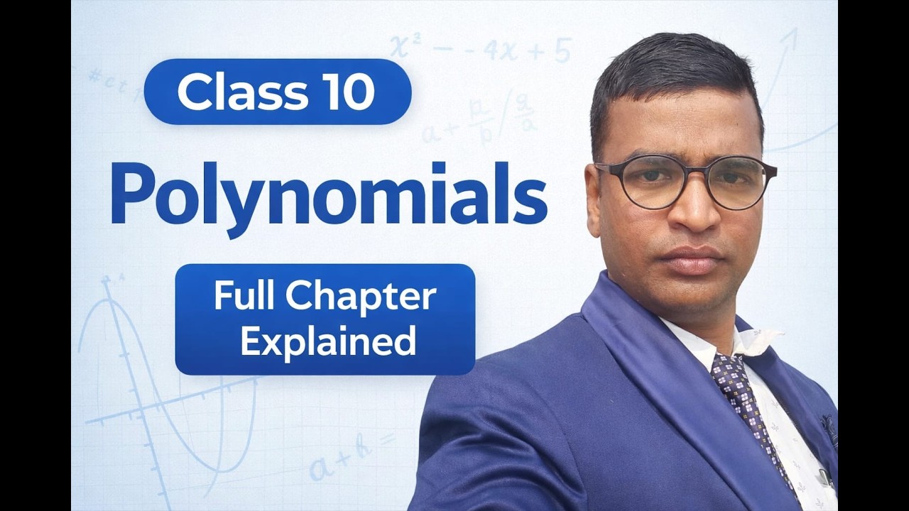 Maths 10th POLYNOMINAL CHAPTER 2 NCERT CBSC