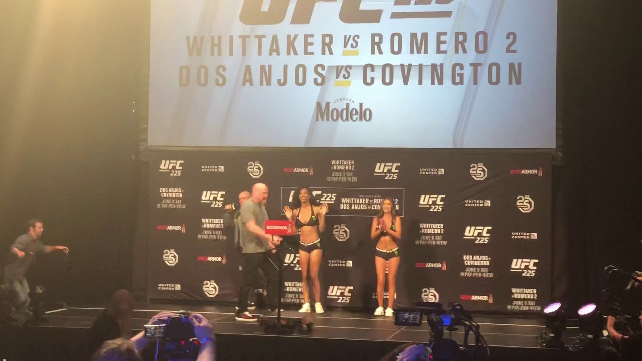 UFC 225 weigh-ins intro