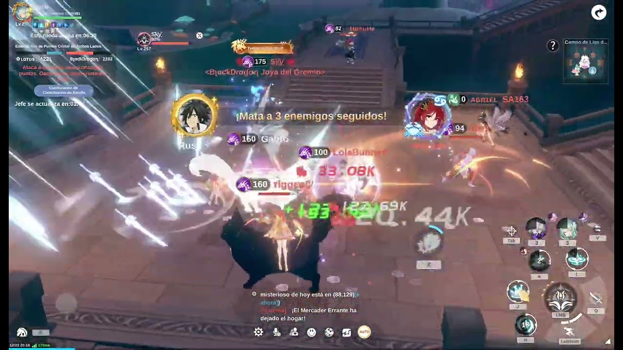 The legend of neverland- GvG Lotus vs Blackdragons (Gatito SA192)