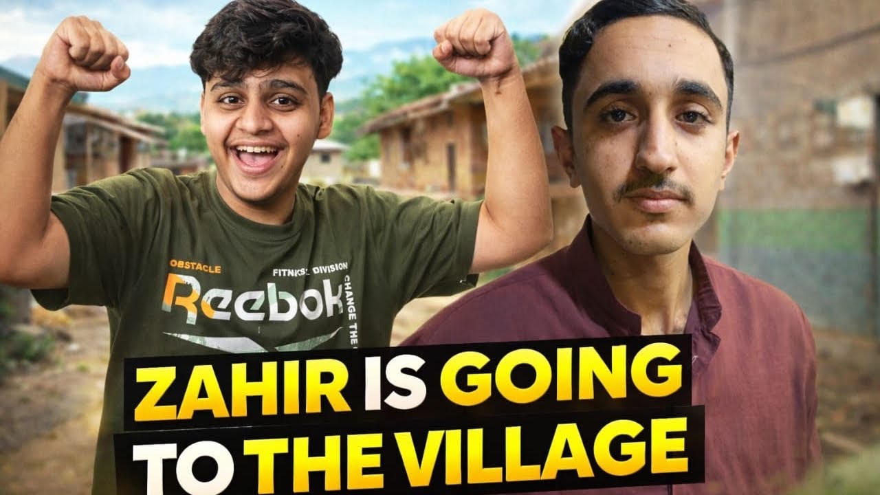 Zaheer Gaon ja raha hai😥