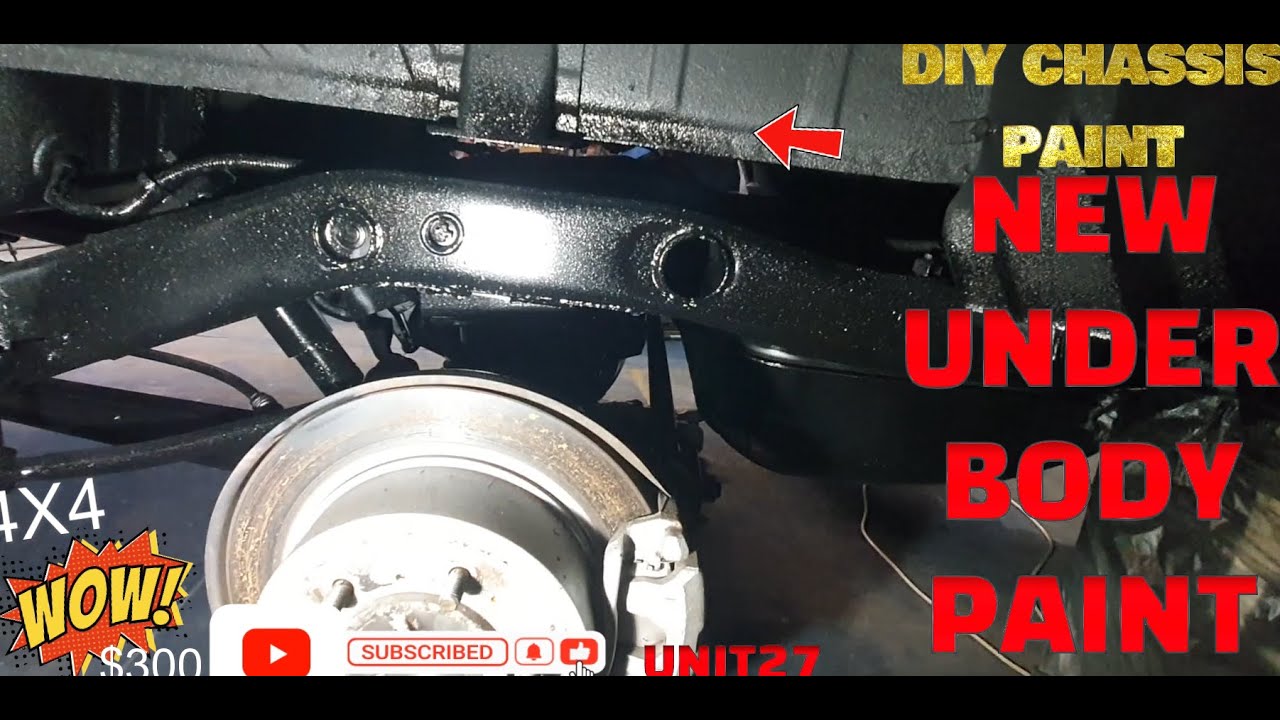 DIY 4x4 Chassis and Underbody Rust Protection $300