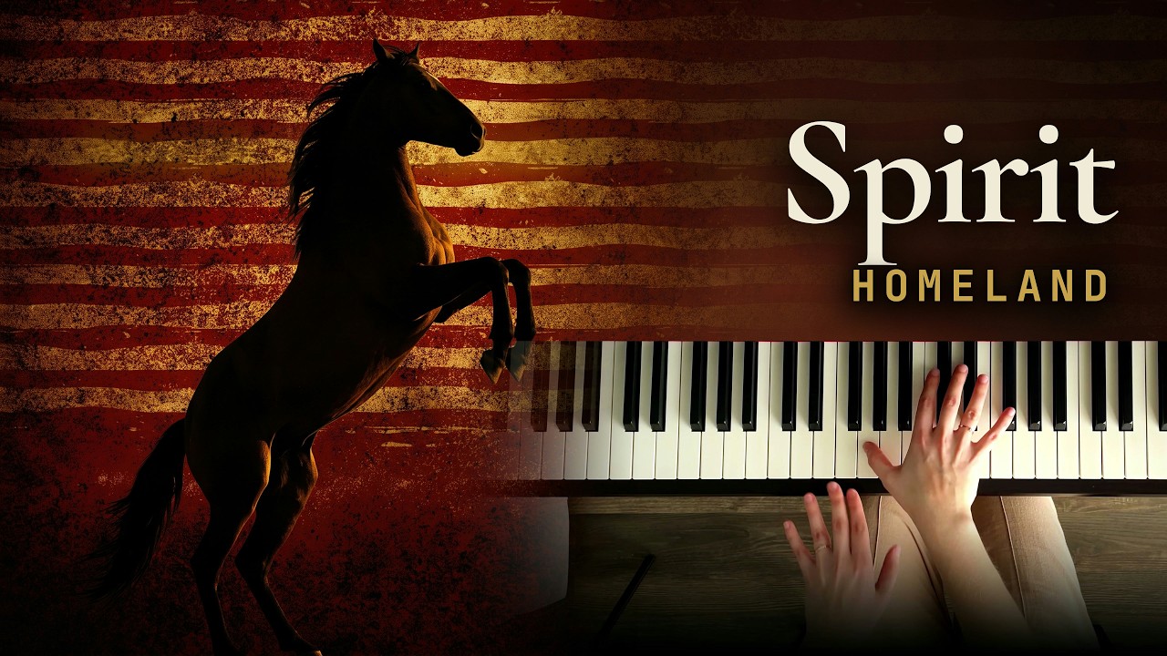 Homeland - Hans Zimmer (Spirit OST) | Piano Cover + Sheet Music