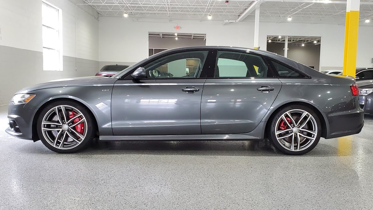 Another 2017 Audi S6 interior quality check and start-up