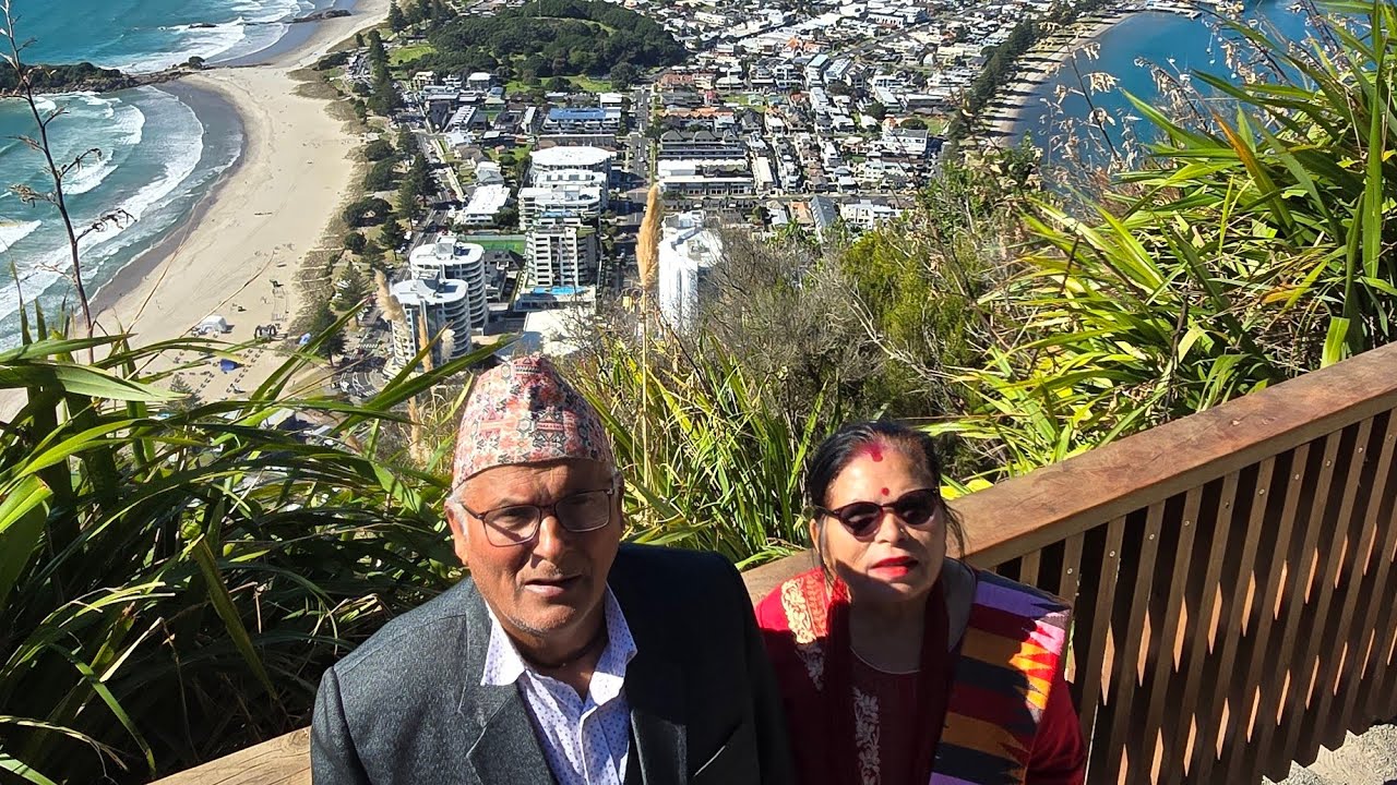 Mount Maunganui summit Visit #foryou #fyp #travel #newzealand