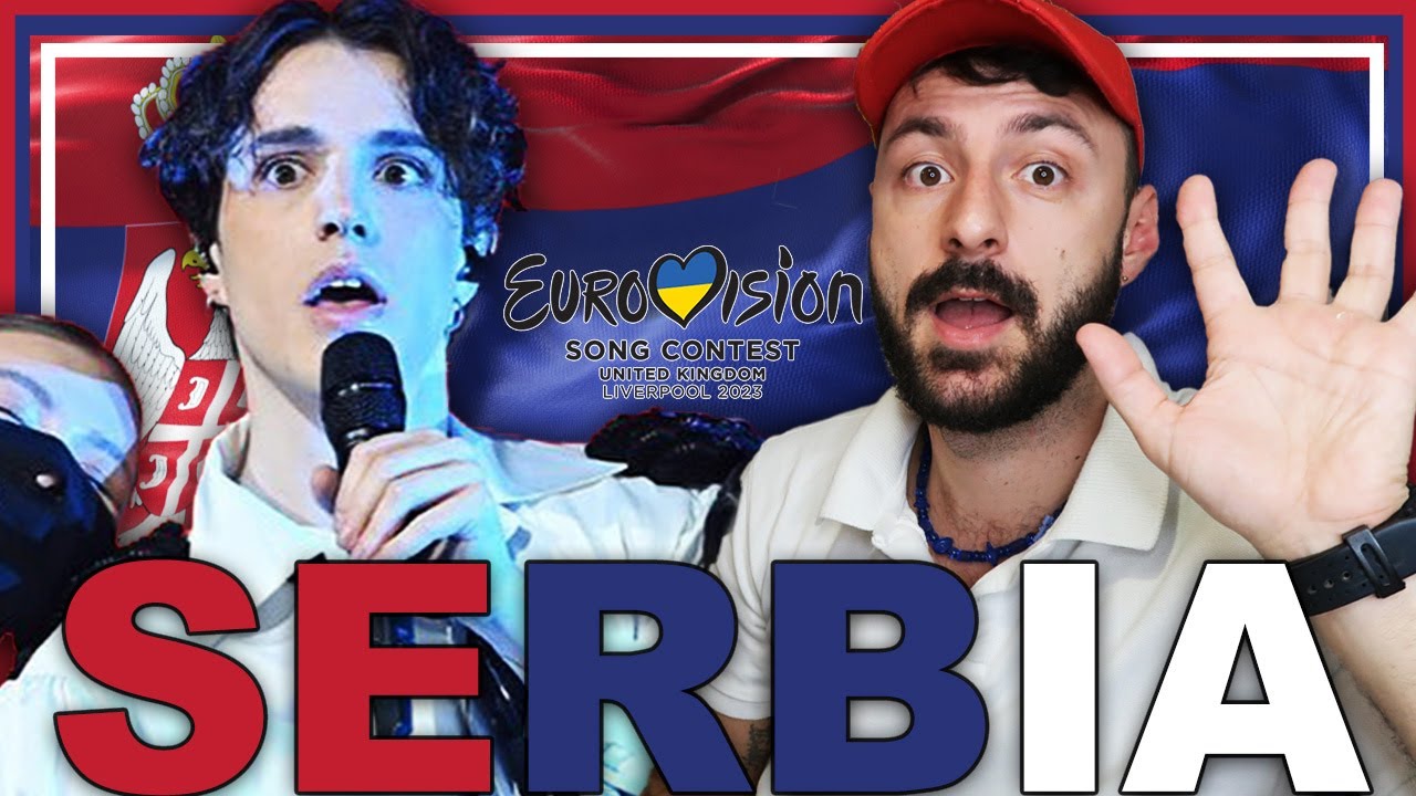LUKE BLACK - SAMO MI SE  SPAVA REACTION I 🇷🇸 SERBIA - EUROVISION 2023