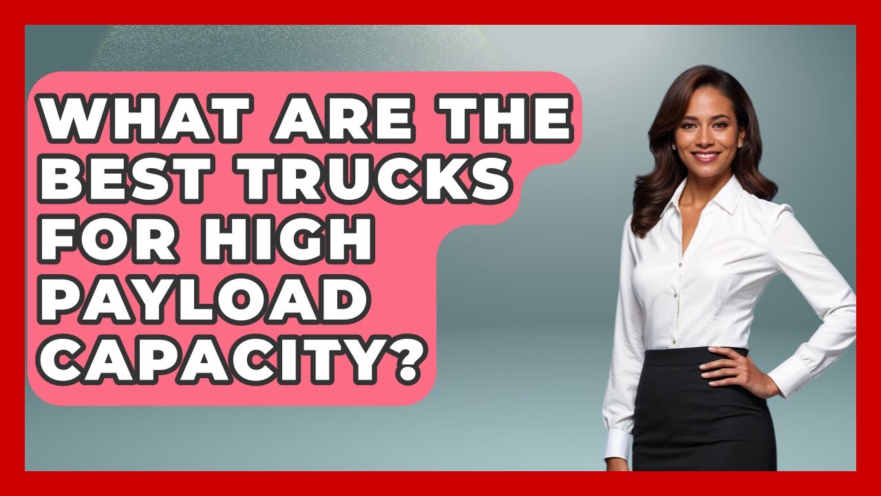 What Are The Best Trucks For High Payload Capacity? - Big Truck Lovers