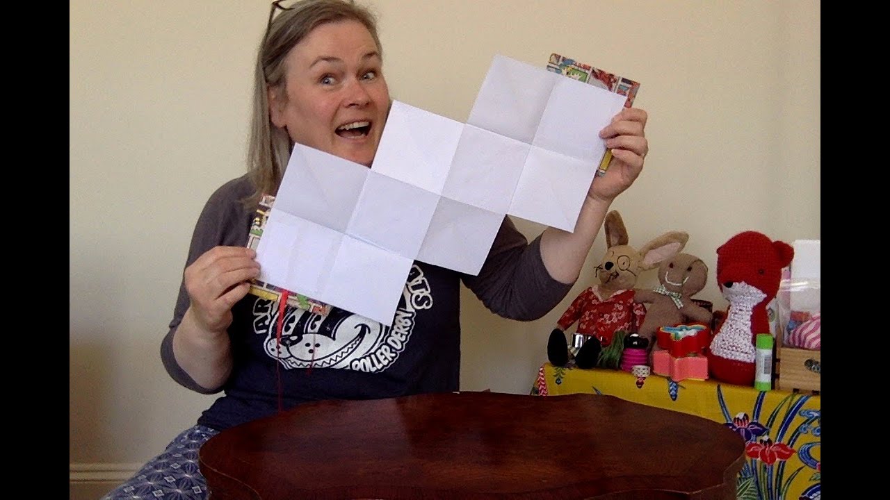 How to make an exploding book