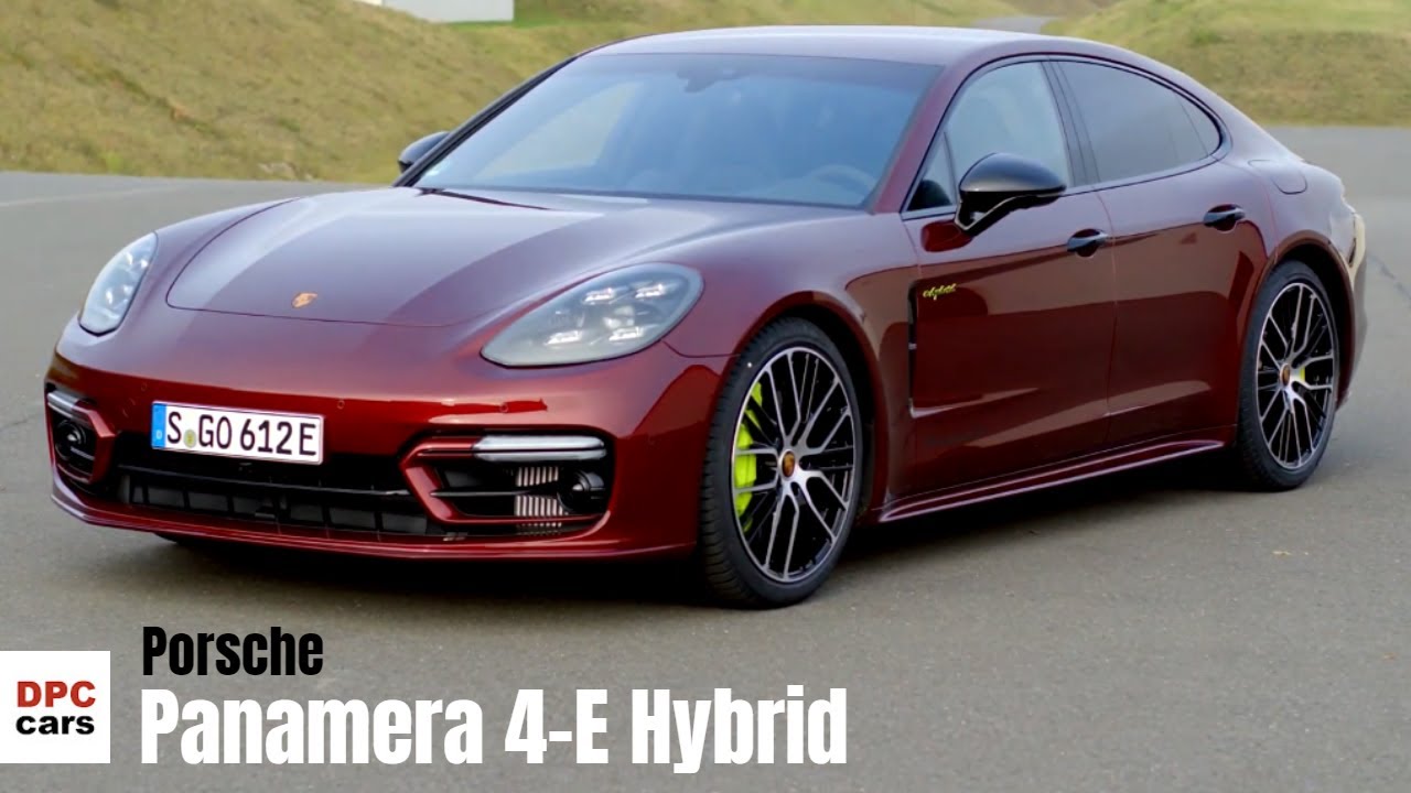 2021 Porsche Panamera 4-E Hybrid in Cherry Metallic