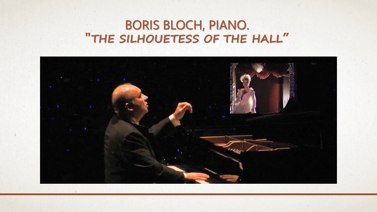 Boris Bloch, piano. Recital "The Silhouettes of the Hall of Odessa Opera". Live 9.01.2016