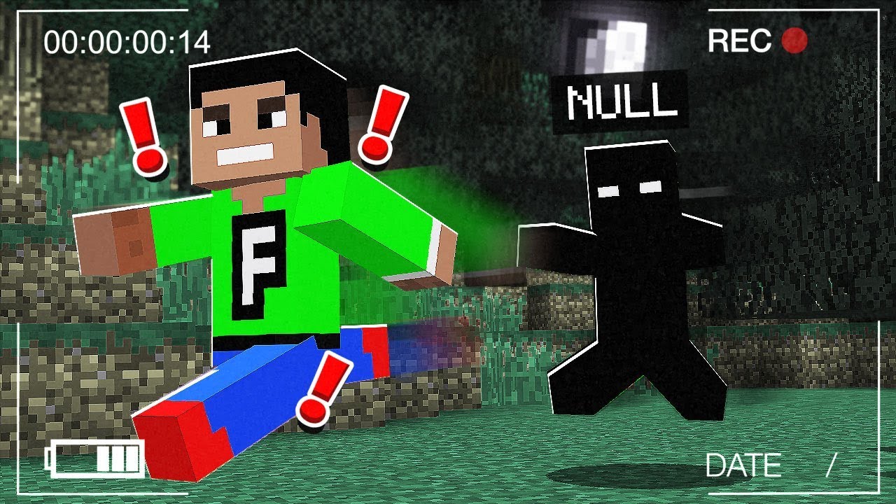 HE FOUND NULL IN MINECRAFT! (Scary Minecraft Prank)