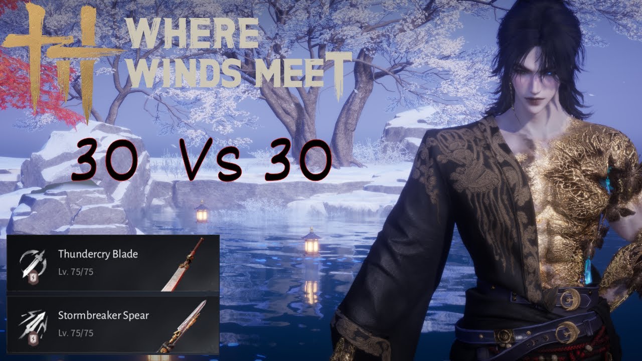 Where Winds Meet - Ranked GvG (30vs30) Rank 1 Tank PoV