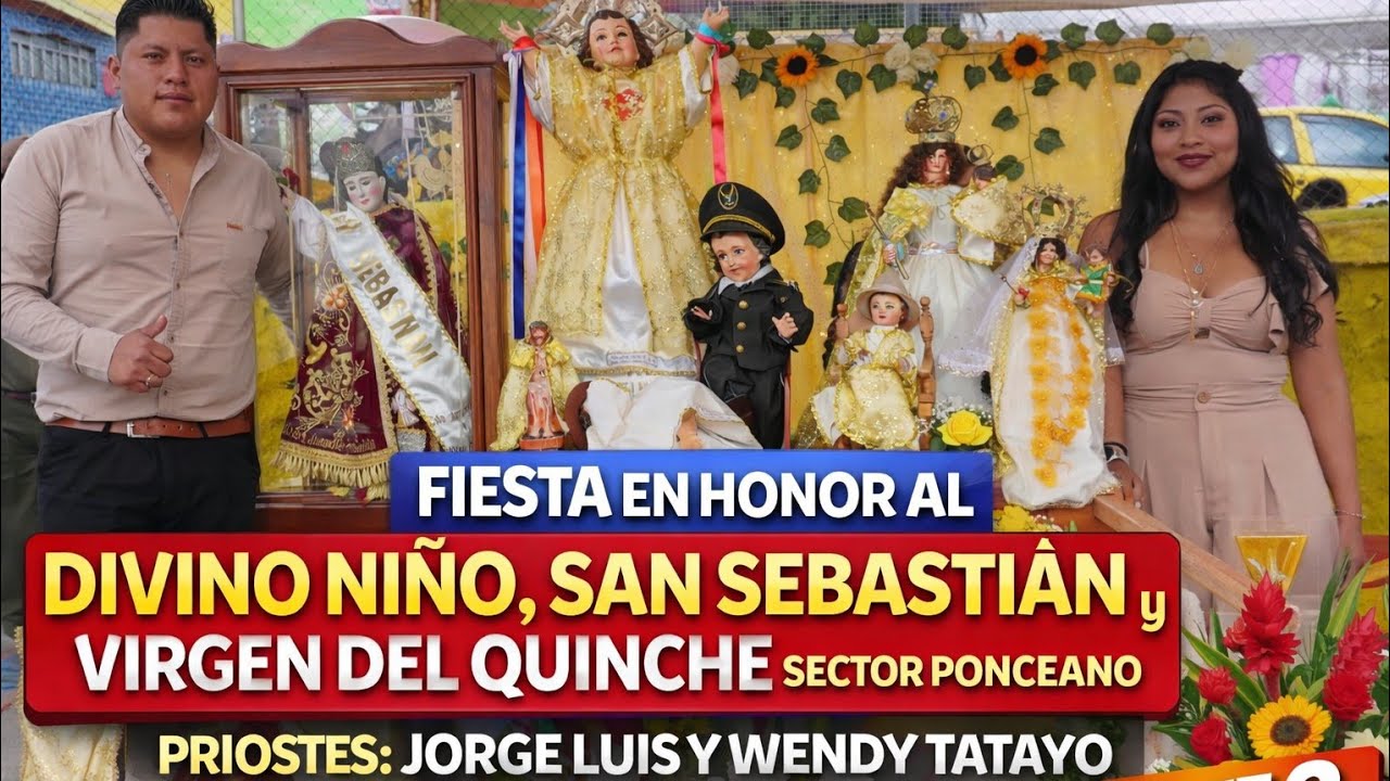Fiesta de Ponceano priostes Jorge Luis y Wendy Tatayo parte 2 | ECUATORIANO VLOGS 