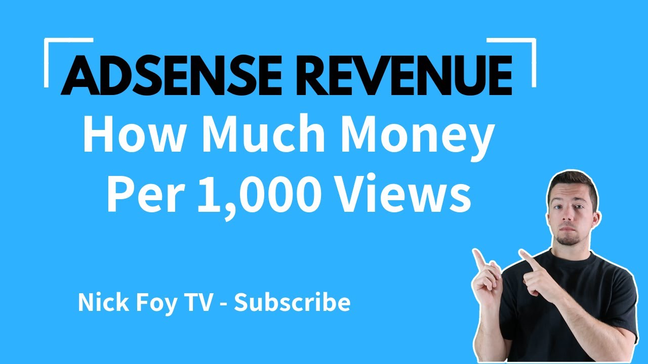 How Much Adsense Revenue Per 1000 Pageviews on a Blog (How to Make More Money Online)