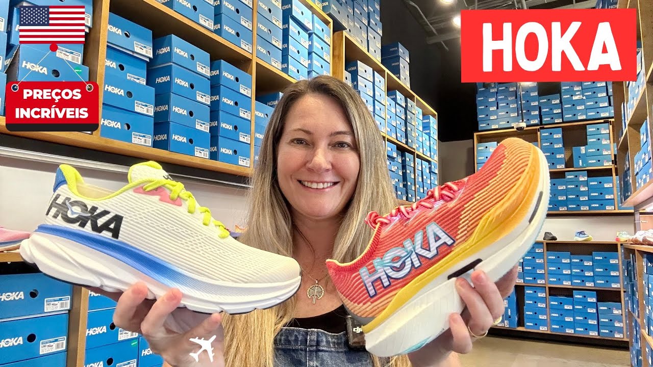 OS TÊNIS MAIS PROCURADOS para ESPORTES ao AR LIVRE em ORLANDO: TOUR na LOJA HOKA!
