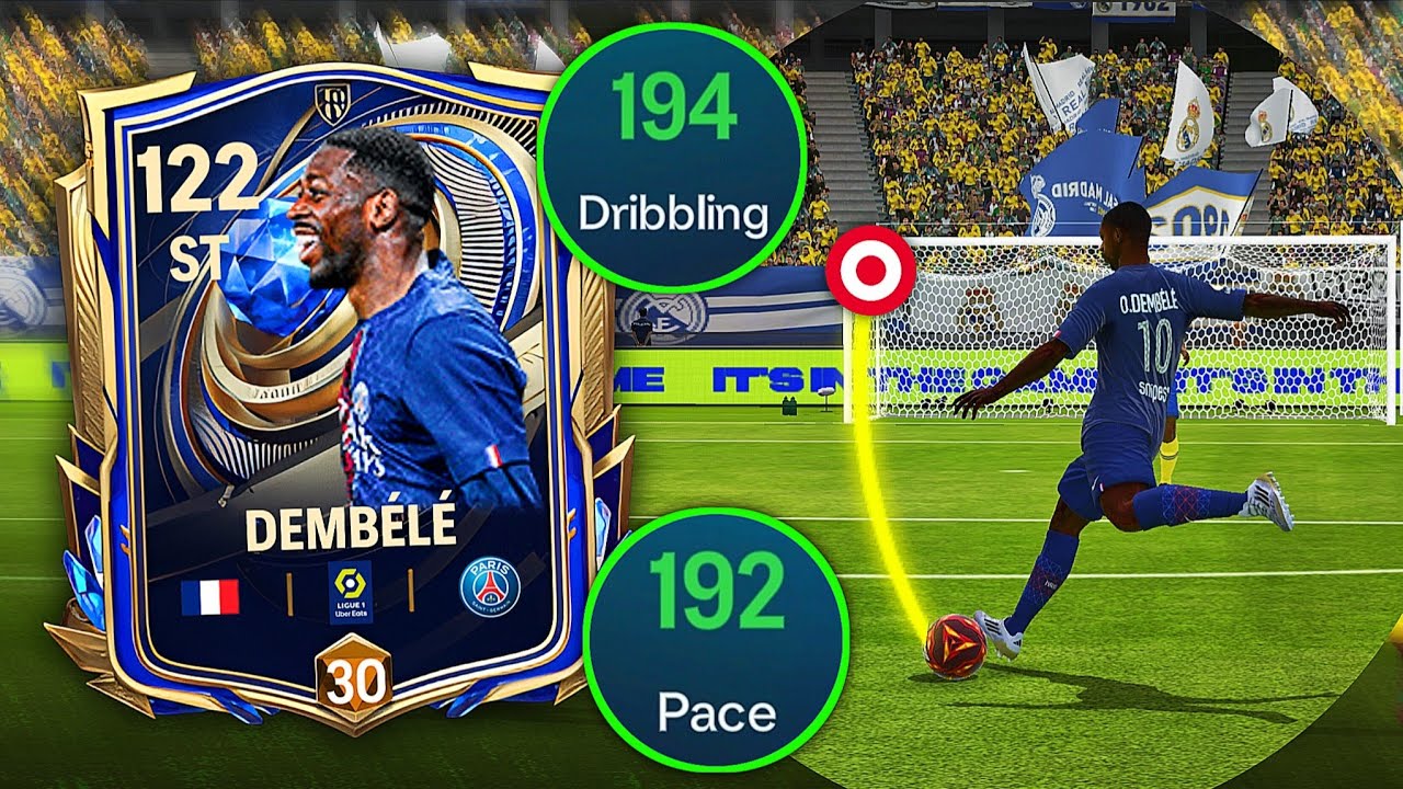 TOTY DEMBELE Might Be The Best Striker in FC Mobile! 🤯💥