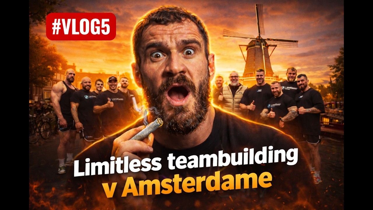 #VLOG5 - LIMITLESS TEAMBUILDING V AMSTERDAME | časť prvá