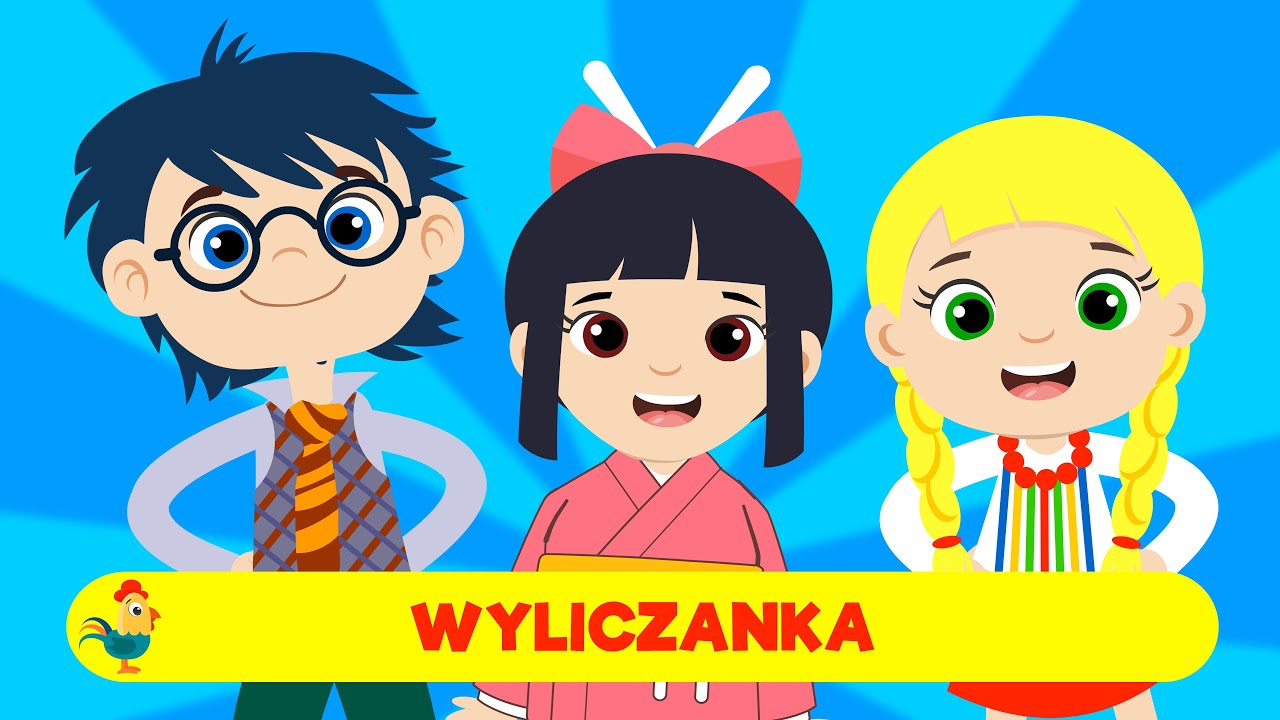 ŚPIEWAJĄCE BRZDĄCE - MIĘDZYNARODOWA WYLICZANKA - PIOSENKI DLA DZIECI