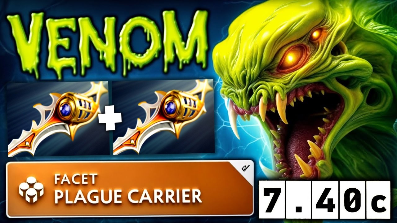 Hard Carry Venomancer With Insane Damage🔥🔥🔥40 Kills + Rampage | Dota 2 Gameplay