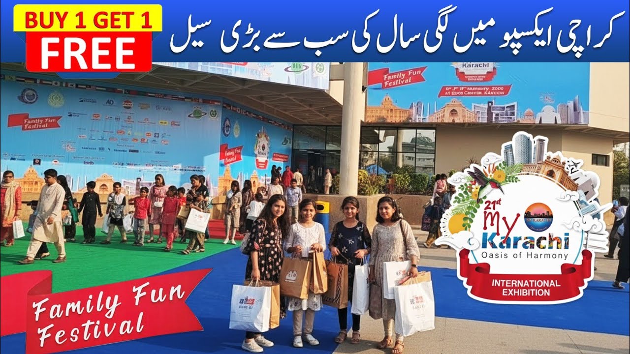 🛍 My Karachi Expo 2026 - Ramadan 2016 BIGGEST Sale - Buy 1 Get 1 FREE! 🎉