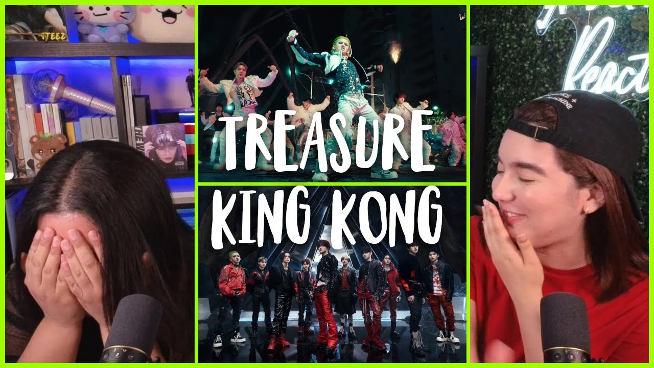 YESSSS!! THIS IS WHAT WE NEEDED!! Reacting to TREASURE - 'KING KONG' M/V | Ams & Ev React