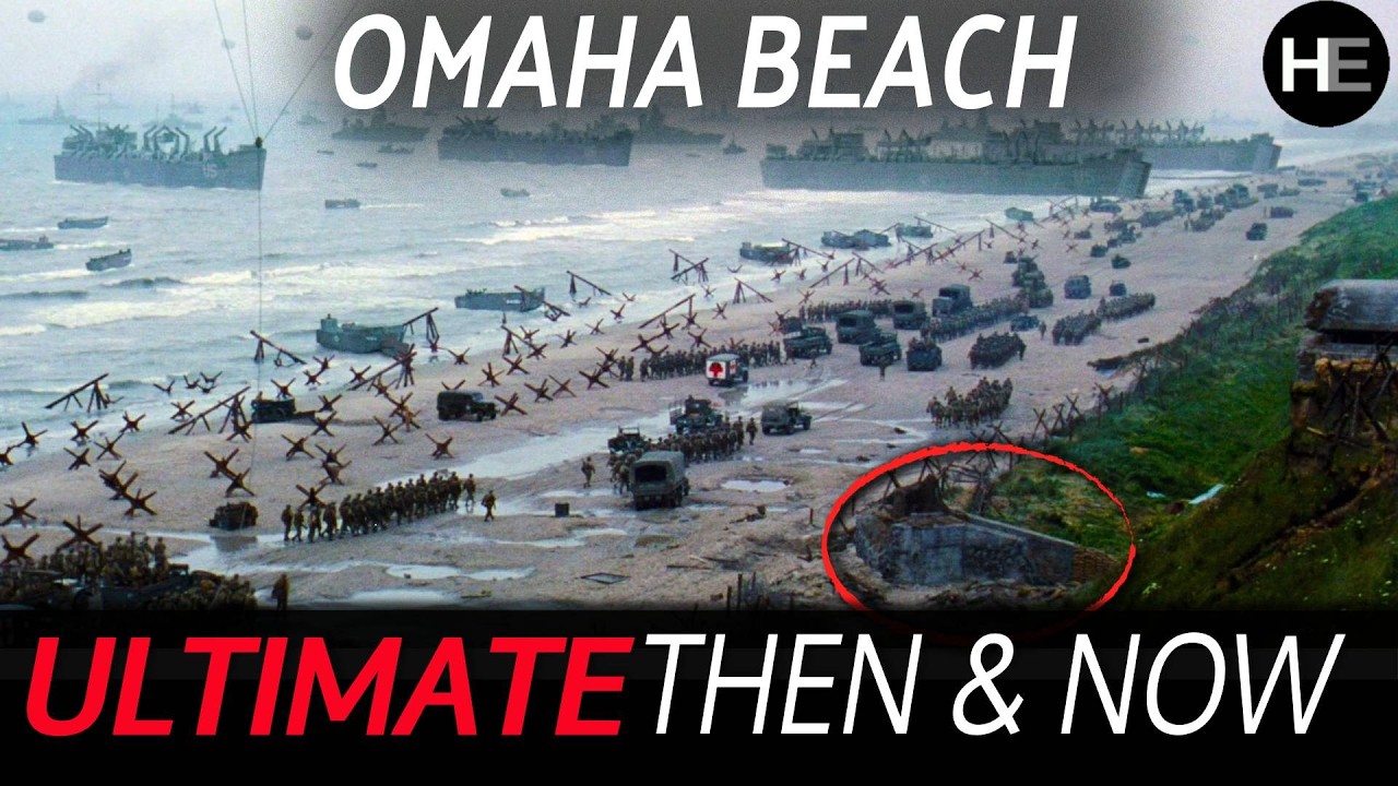 Exploring Omaha Beach In Search Of Ultimate 'Then and Now' Photo | D-Day History | WW2