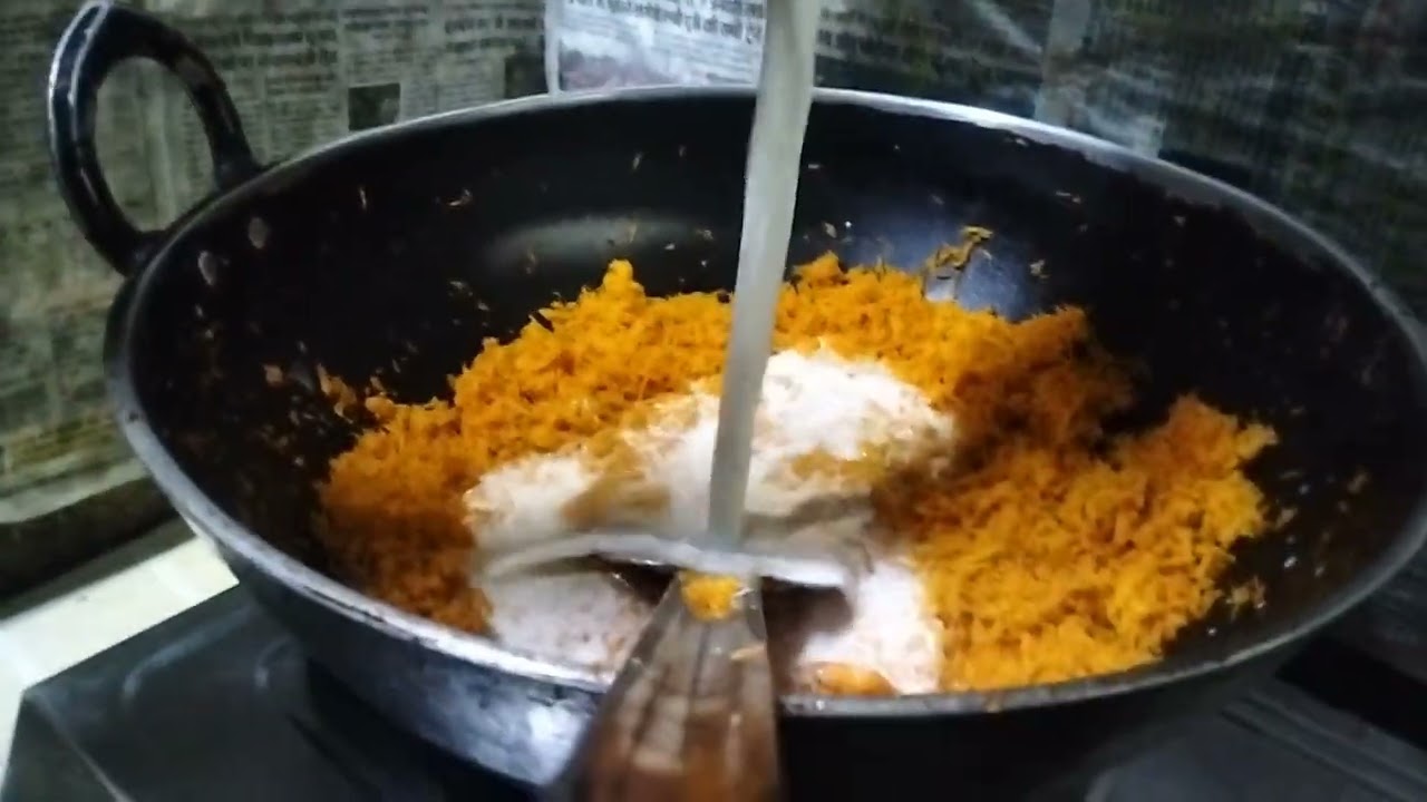 Gajar ka halwa recipe 