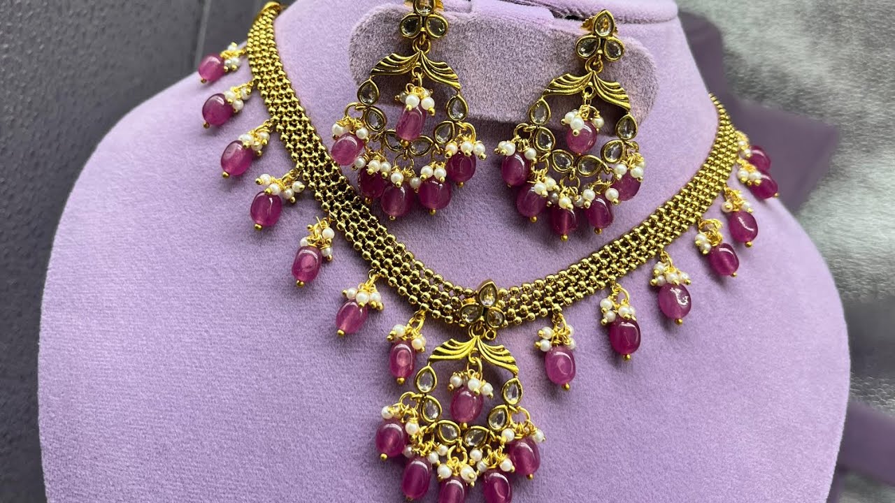 One gram jewellery 33 | latest imitation jewellery | @Devifashions90