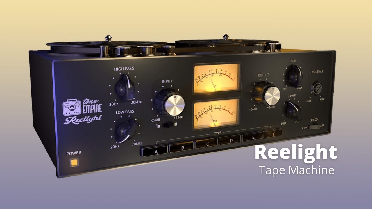 Tone Empire Reelight, tape machine per aggiungere colore ai tuoi mix? (PRO TOOLS, LOGIC, REAPER)