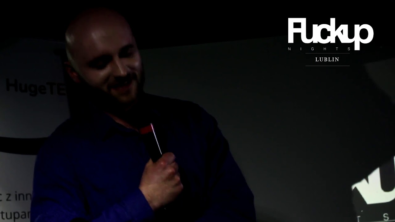 FuckUp Nights Lublin #11 - Mateusz Maj