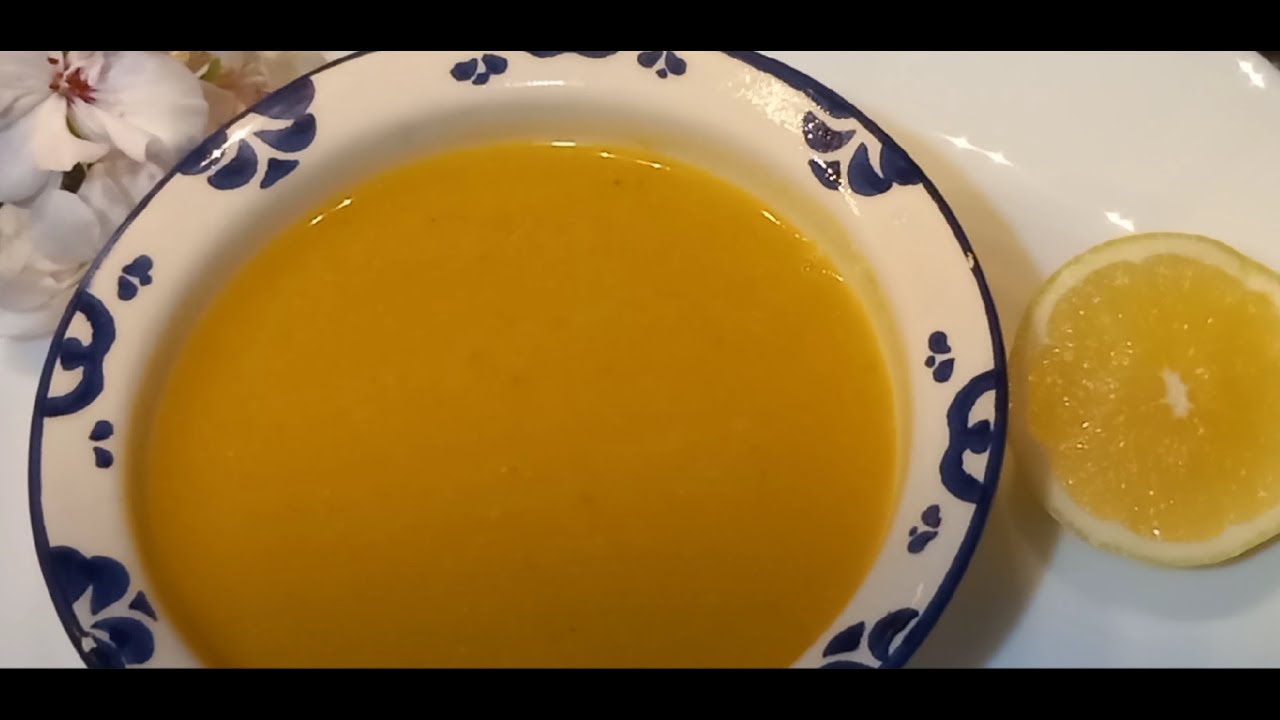 Red Lentil Soup with Vegetables