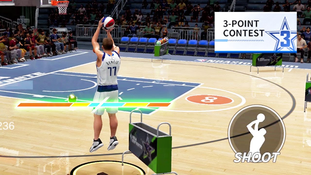 3-POINT CONTEST On NBA INFINITE! Luka Doncic Beta Gameplay