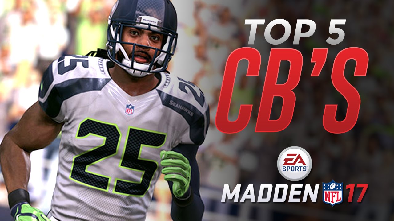 Madden 17 PLAYER RATINGS Revealed! TOP 5 CORNERBACKS IN MADDEN 17 including Sherman, Revis & Norman!