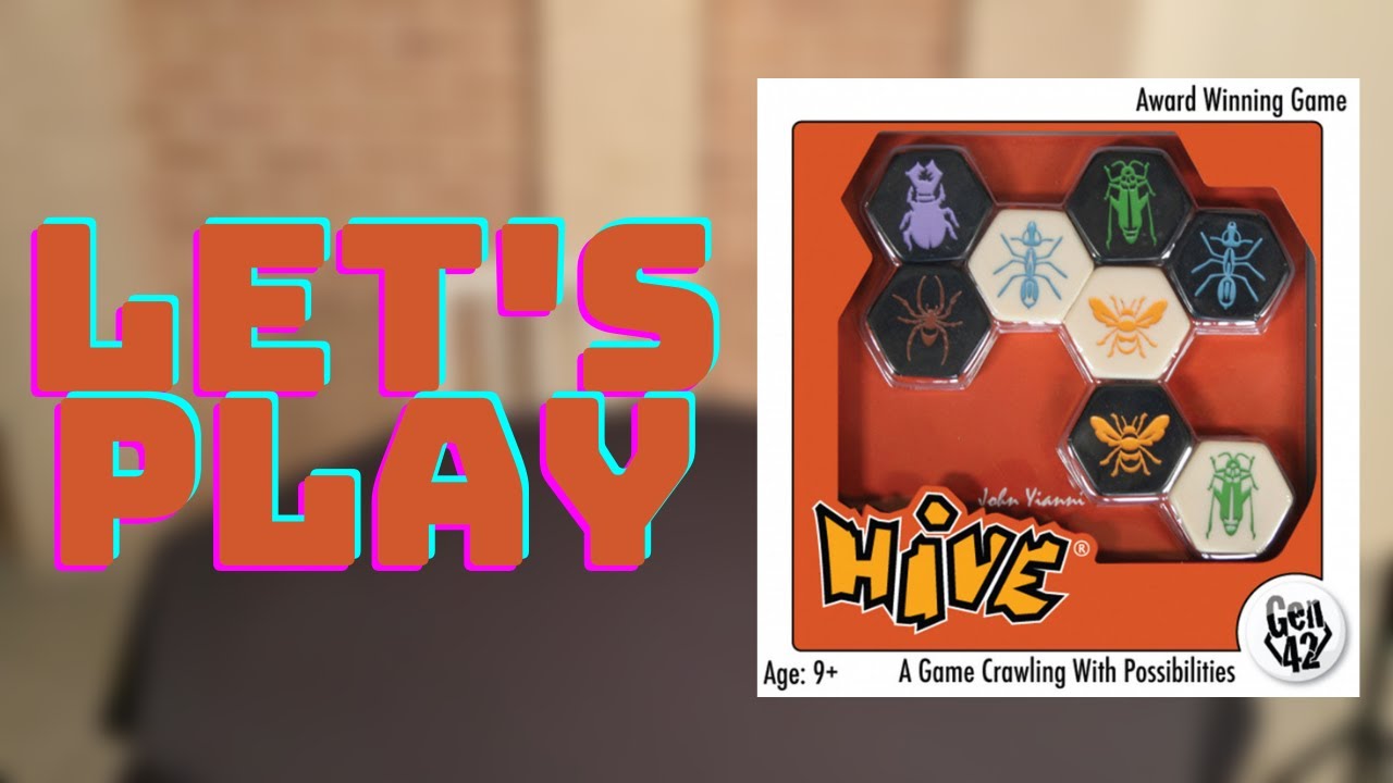 1v1 Let's Play | Hive | Board Game Playthrough